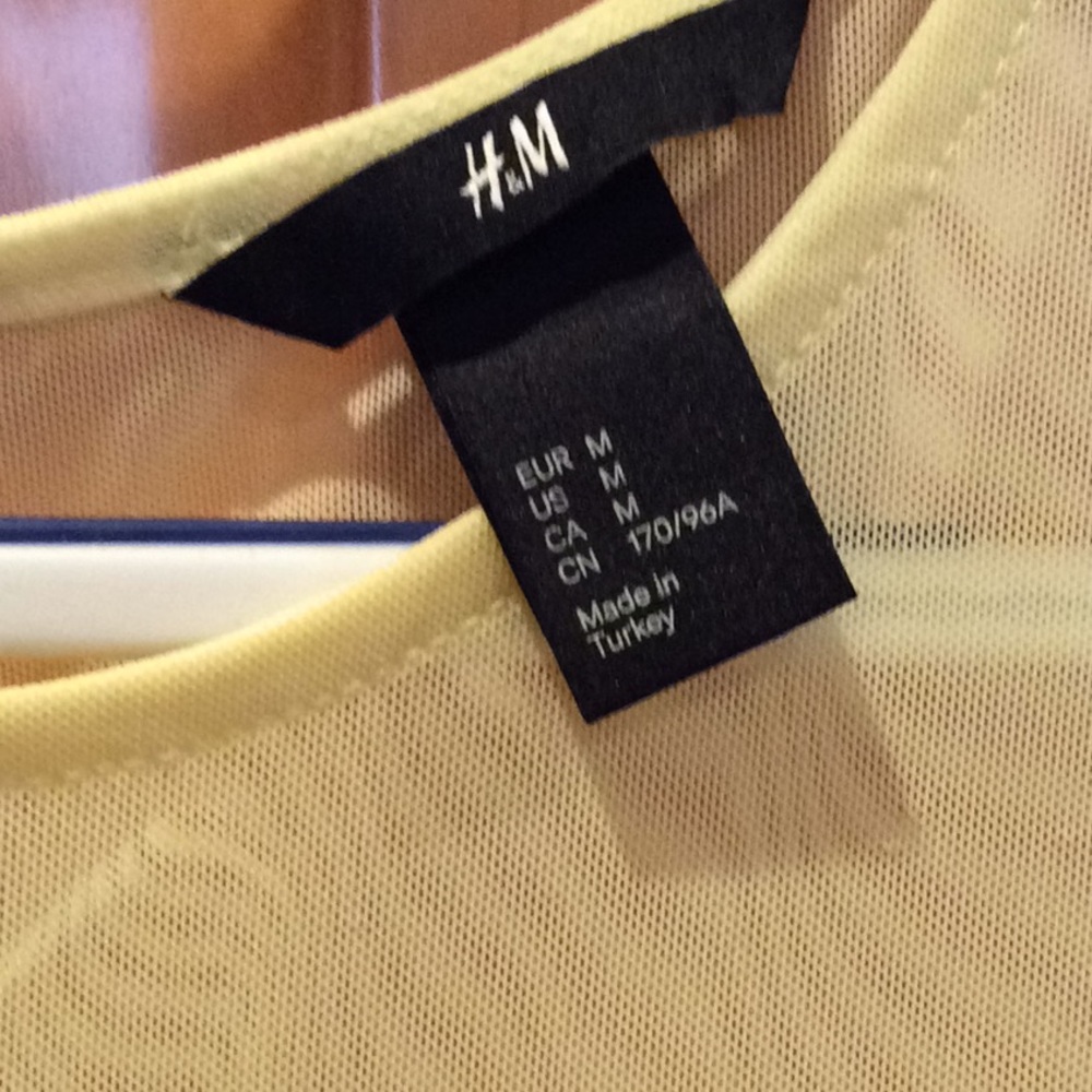 Yellow H&M Tank Top - Picture 3 of 4